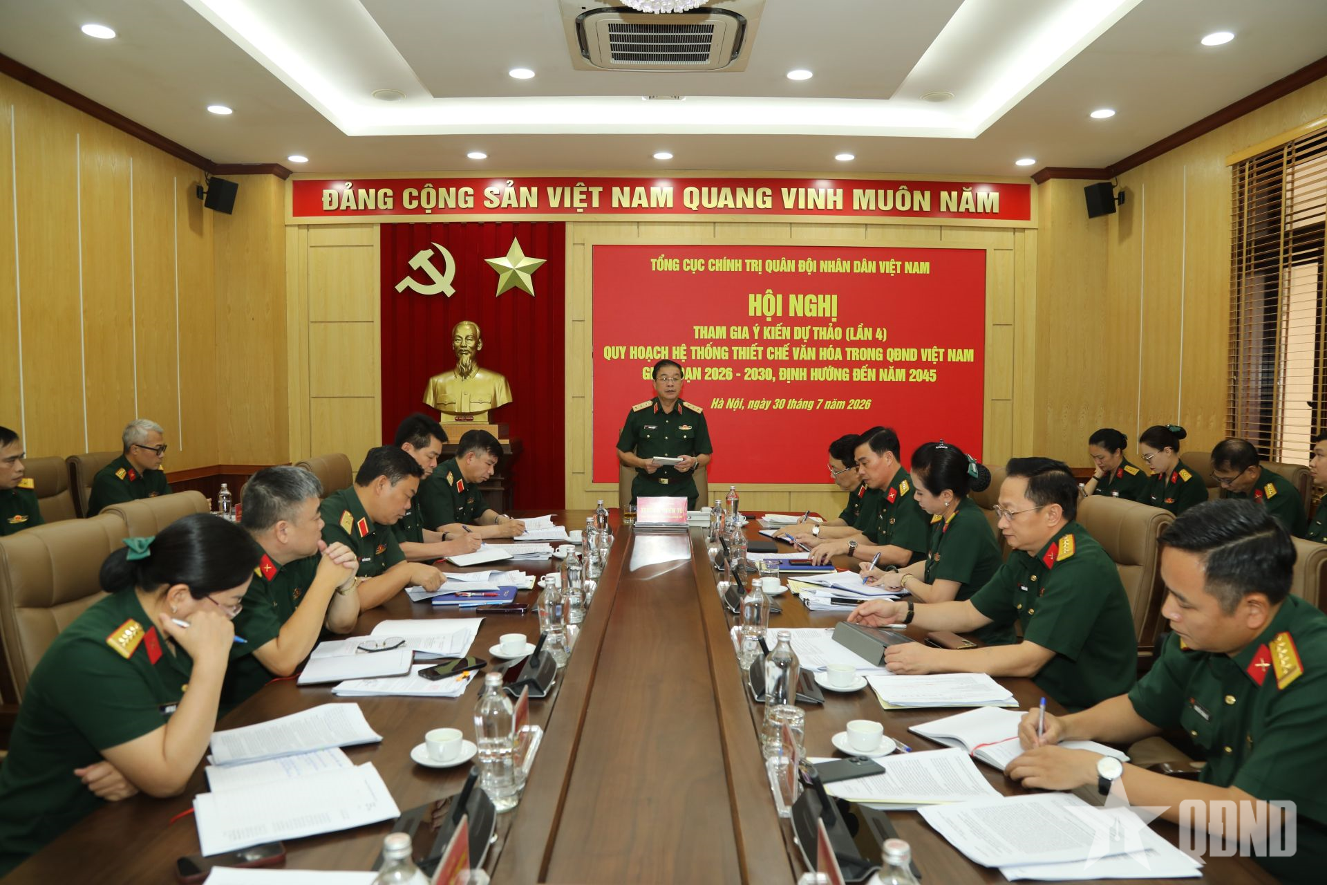 Góp ý hoàn thiện Quy hoạch hệ thống thiết chế văn hóa trong Quân đội